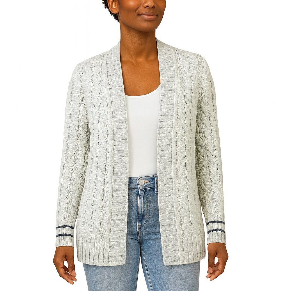 John + Jenn  Gloria Chunky Varsity Cardigan - Picture 2 of 10